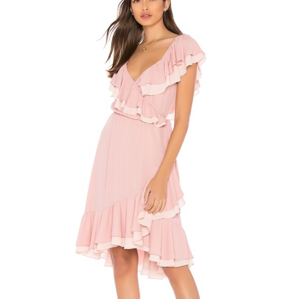 NWT Rebecca Minkoff ruffled wrap dress, size S - Picture 7 of 10